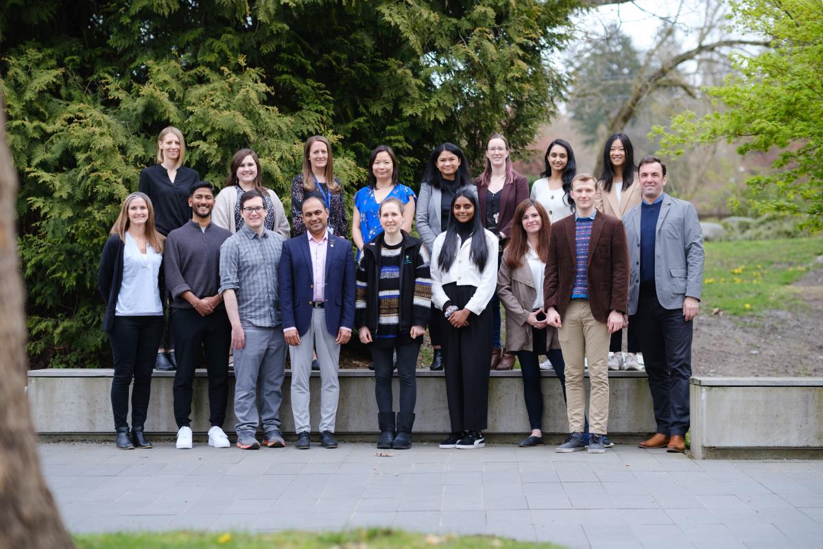 Dr. Kishore Mulpuri with the&nbsp;Hippy Lab at BC Children’s Hospital.&nbsp;Dr. Mulpuri is the Hippy Lab&nbsp;lead&nbsp;(photo: BC Children’s Hospital)