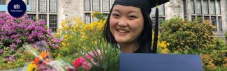 Ginah Choi of Langley,BC graduated on May 30, 2022 (photo: Ginah Choi)