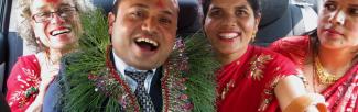 Dr. Raju Dhakal and wife Sheela in Nepal (photo: Dr. Raju Dhakal)