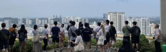 UBC Global Seminar students in Singapore in summer 2024 (photo: Matthew Chen)