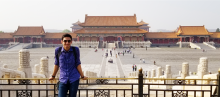 Parsa Shani in China's Forbidden City