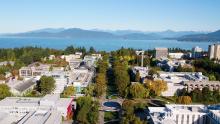 Aerial image of UBC Vancouver campus (Source: UBC Studios)