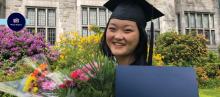 Ginah Choi of Langley,BC graduated on May 30, 2022 (photo: Ginah Choi)